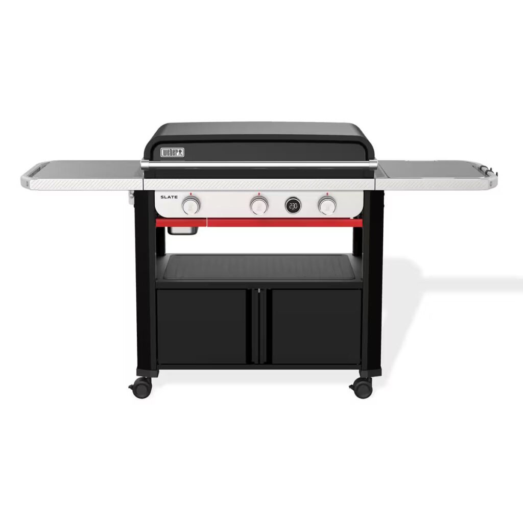 Weber Slate 3b 76cm LP Griddle Grill (Black, Asia)