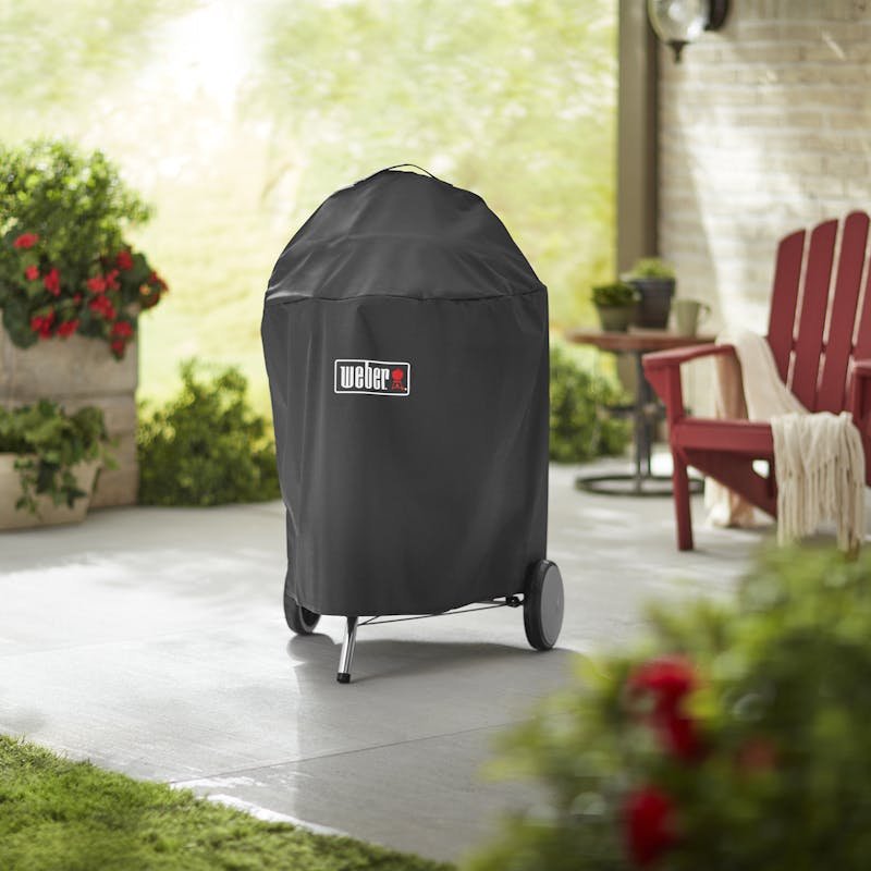 Weber Grill Cover | For 57cm Charcoal Kettle Grills | Weather-Resistant | UV Protection | Fits Original Kettle 57cm & GBS 57cm | Full Protection - Image 3