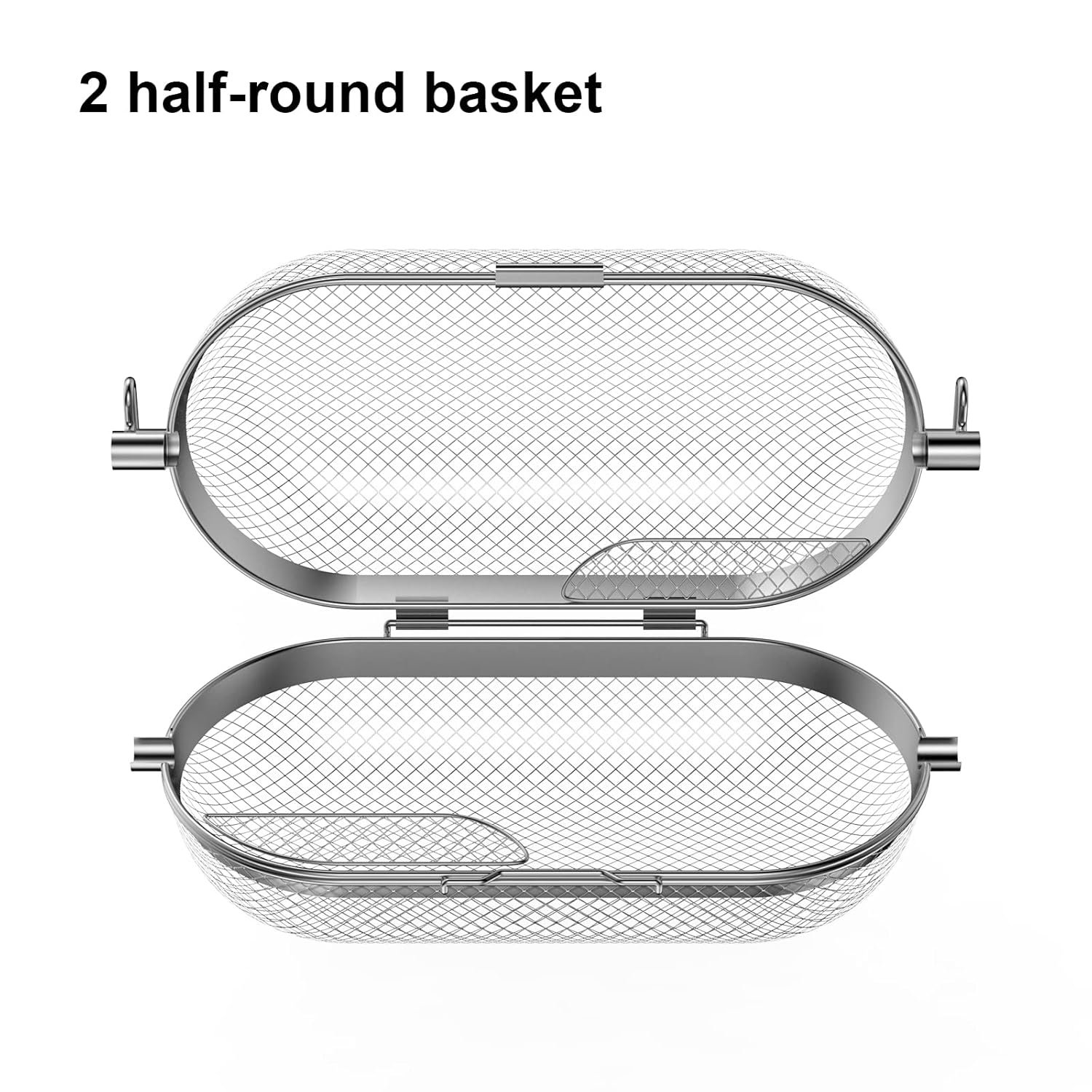 Napoleon Rotisserie Grill Basket (64000) | Stainless Steel Tumbling Basket | For Wings, Shrimp & Vegetables | Fits Napoleon & Most Spit Rods | Rotisserie Cooking - Image 6