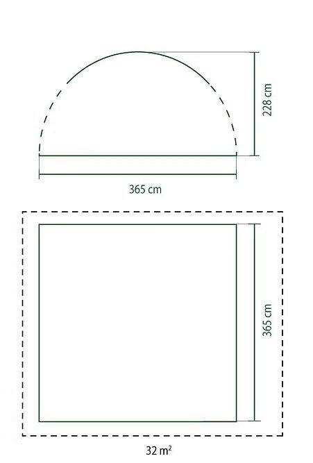 Coleman Event Shelter Pro L Gazebo | 12x12 ft / 3.65x3.65m | UVGuard SPF 50+ | Water-Resistant Canopy | Freestanding Steel Frame | White/Green - Image 3