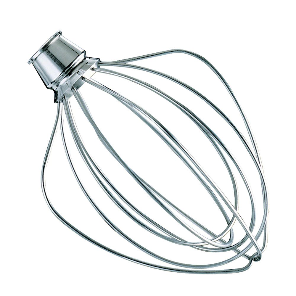 KitchenAid 6-Wire Whip Attachment | For 4.8L Tilt-Head Stand Mixers | Fluffier Meringues & Whipped Cream | Polished Stainless Steel | Dishwasher-Safe