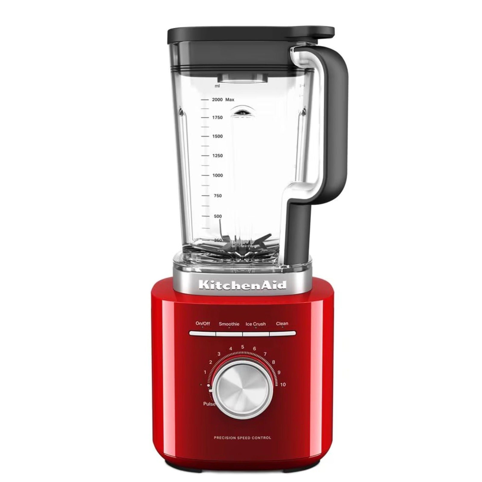 KitchenAid K200 Pure Power Blender – 2L Jar, 3 Speeds + Ice Crush, Empire Red