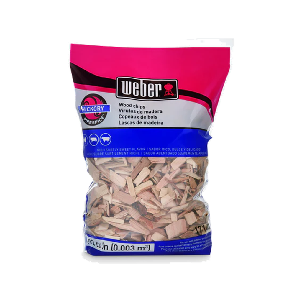 Weber Hickory Wood Chips for Smoking – Rich Smoke for Beef