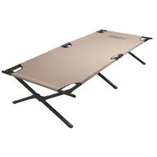 Coleman Trailhead II Folding Camping Cot | Steel Frame | Supports 136kg | Elevated Sleeping Surface | With Carry Bag | For Camping & Outdoor Use