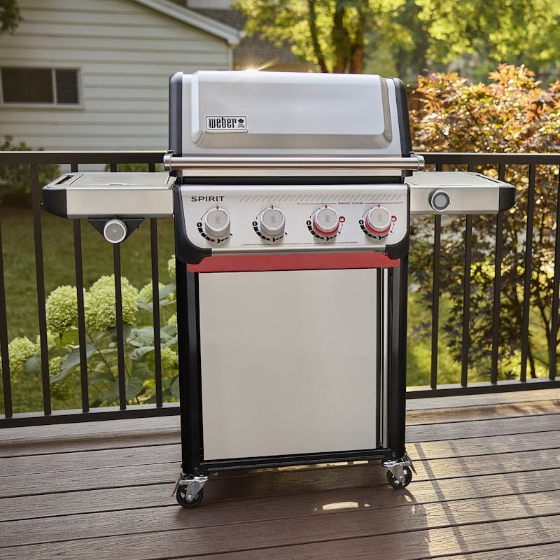 Weber Spirit® SP-435 Gas Grill – 4 Burner Stainless Steel BBQ with Sear Zone & Side Burner - Image 8