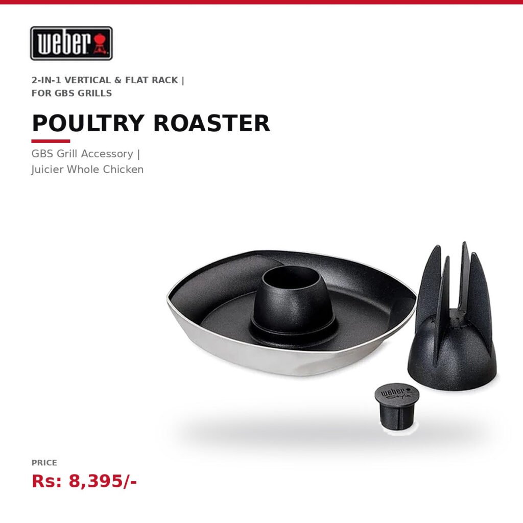 Weber Deluxe Poultry Infusion Roaster